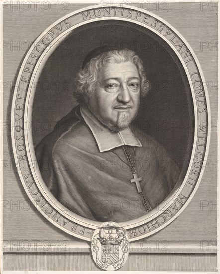 François Bosquet, 1671. Creator: Robert Nanteuil.