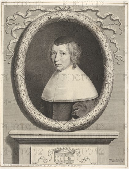 Madame Bouthillier (Marie de Bragelogne), ca. 1656. Creator: Robert Nanteuil.