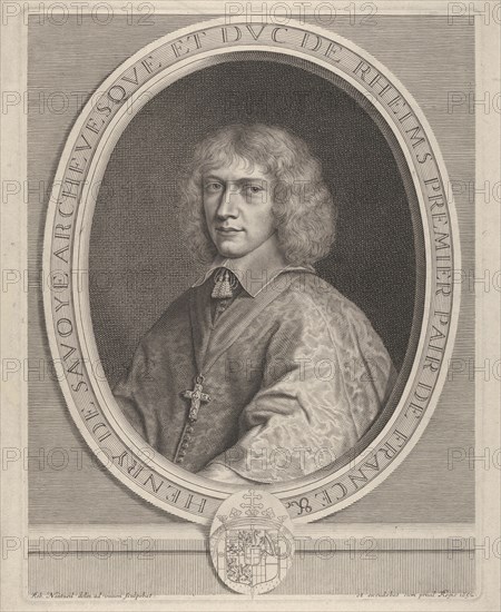 Henri II de Sevoie, ca. 1651. Creator: Robert Nanteuil.