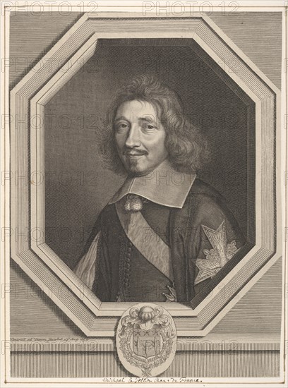 Chancelier Michel IV Le Tellier, 1658. Creator: Robert Nanteuil.
