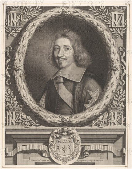 Chancelier Michel IV Le Tellier, 1659. Creator: Robert Nanteuil.