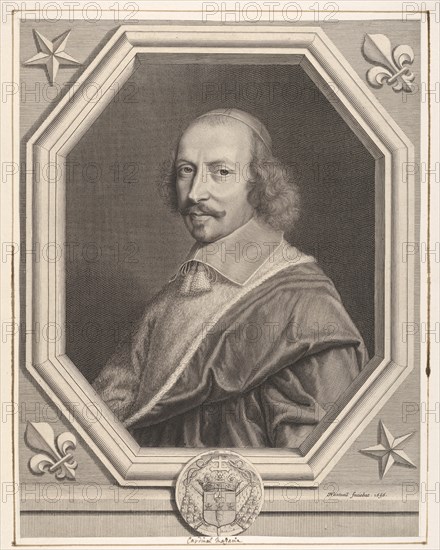 Cardinal Jules Mazarin, 1656. Creator: Robert Nanteuil.