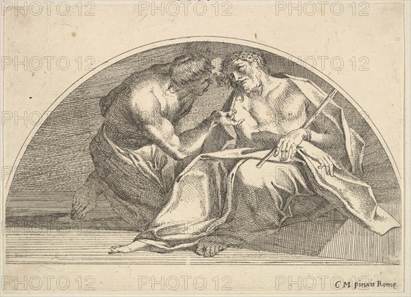 Mocking of Christ, 1680-1743. Creator: Robert van Audenaerde.