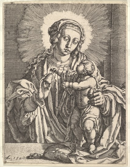 Virgin and Child. Creator: Simon Wynhoutsz Frisius.