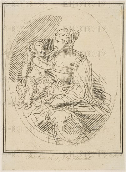 Virgin and Child, 1775. Creator: Unknown.
