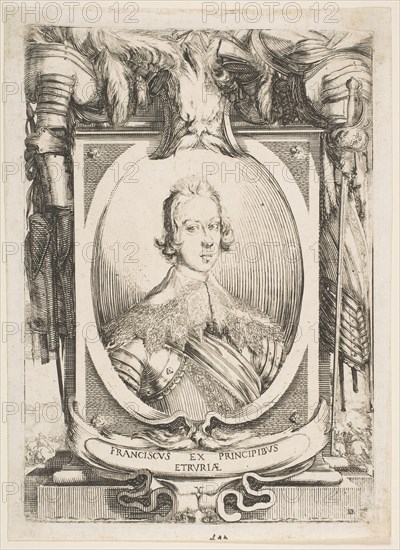 Portrait of Francesco de' Medici, 1634. Creator: Stefano della Bella.