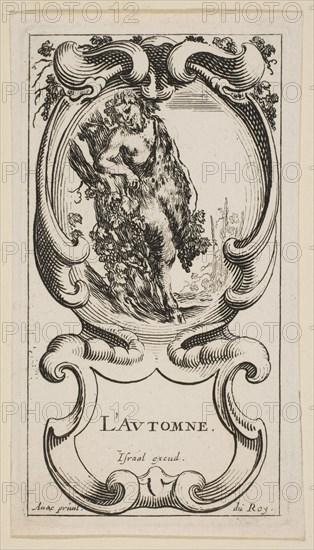 Fall (L'Automne), from 'The Four Seasons', ca. 1641. Creator: Stefano della Bella.