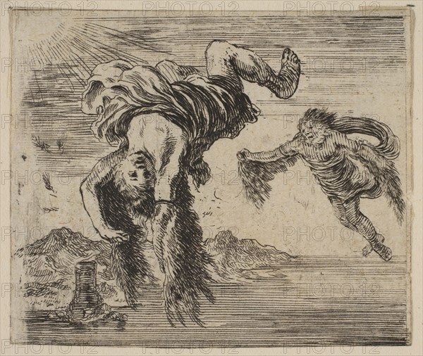 Daedalus and Icarus, from 'Game of Mythology'