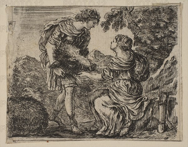 Meleager and Atalanta, from 'Game of Mythology'