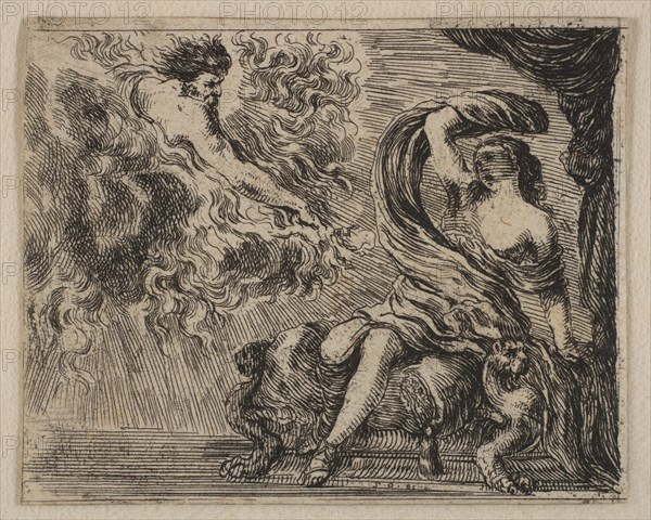 Jupiter and Semele, from 'Game of Mythology'