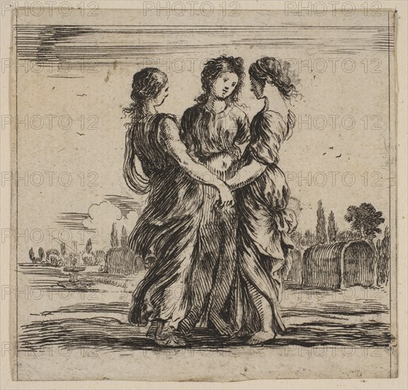 The three graces, from 'Game of Mythology'