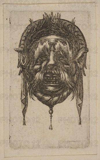 Mask. Creator: Attributed to Stefano della Bella