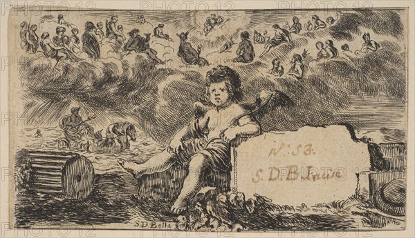 Title page: Cupid, from 'Game of Mythology'