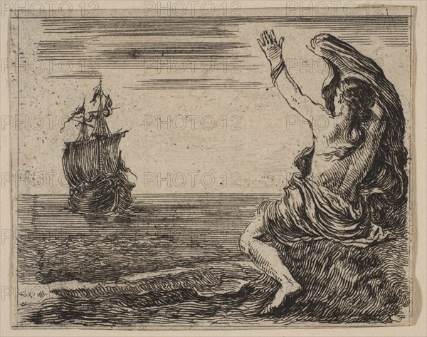 Theseus and Ariadne, from 'Game of Mythology'
