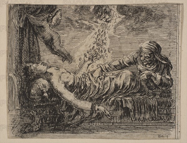 Jupiter and Danäe, from 'Game of Mythology'