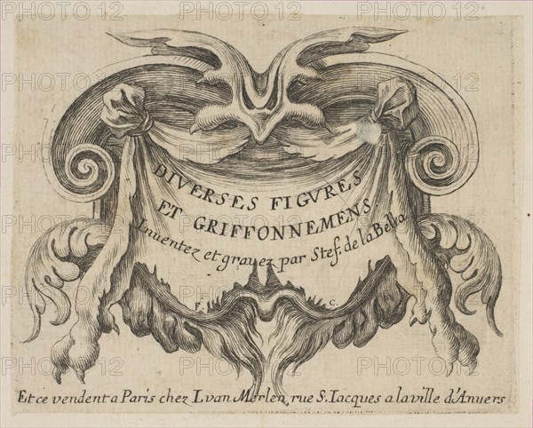 Title page, from 'Various figures and doodles'