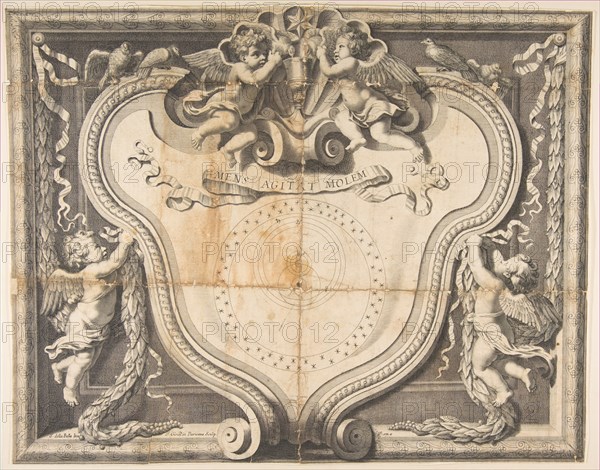 The Copernican System, ca. 1639. Creator: J Girardin.