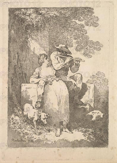 Rest from Labour on Sunny Days, 1784-87. Creator: Thomas Rowlandson.