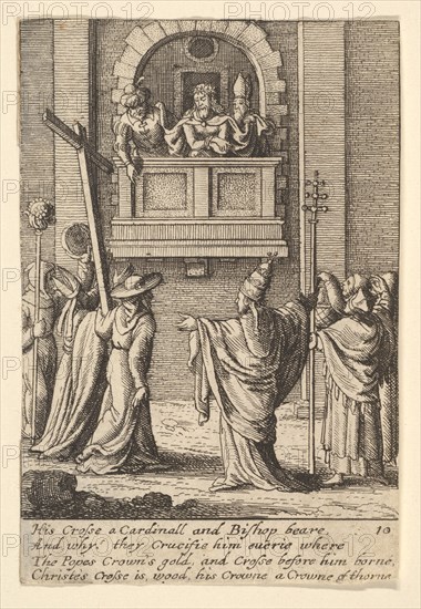 Ecce Homo, 1625-77. Creator: Wenceslaus Hollar.