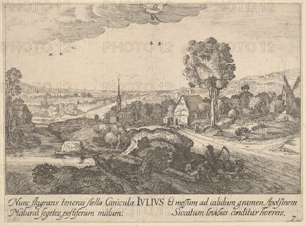 July, 1628-29. Creator: Wenceslaus Hollar.