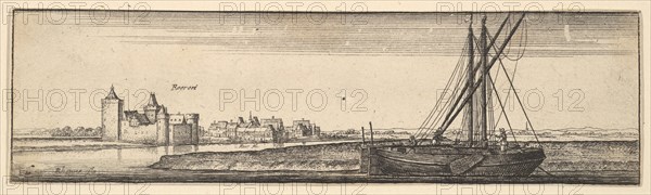 Ruhrort, 1642-44. Creator: Wenceslaus Hollar.