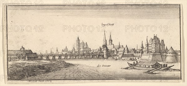 Ingolstadt, 1665. Creator: Wenceslaus Hollar.