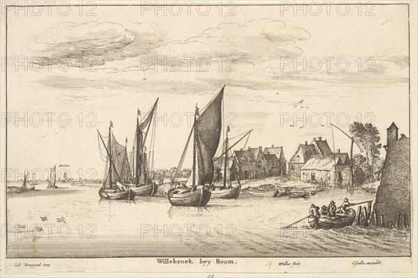 Willebroeck bey Boom, 1651. Creator: Unknown.