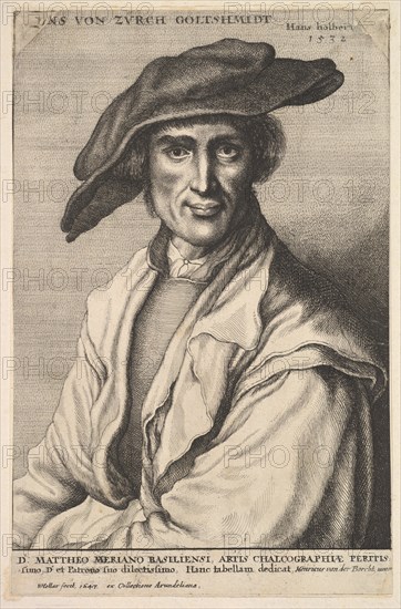 Hans von Zürch Goltshmidt, 1647. Creator: Wenceslaus Hollar.