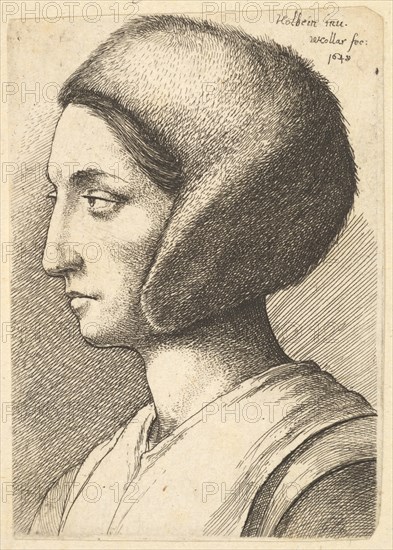 Margaret Giggs, 1648. Creator: Wenceslaus Hollar.