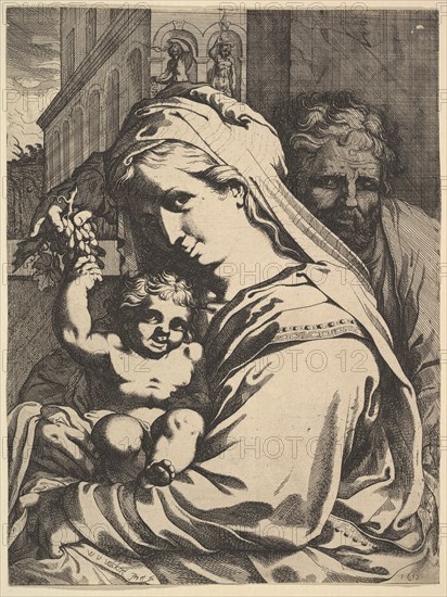 Holy Family, 1612. Creator: Werner Jacobsz. van den Valckert.