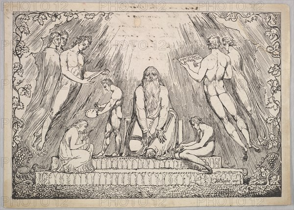 Enoch, 1806-7. Creator: William Blake.