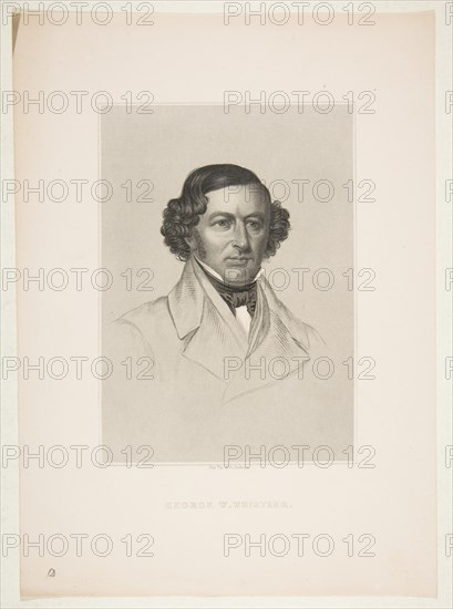George W. Whistler, 1800-1849, 1841-60. Creator: William G Jackman.