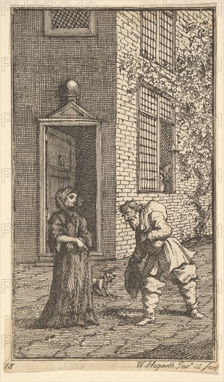 Hudibras Wooing the Widow