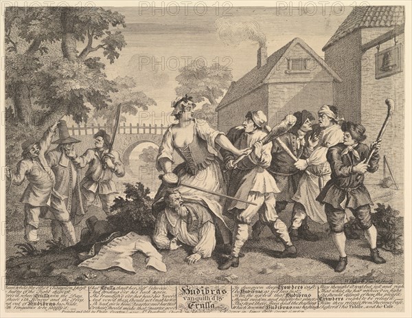 Hudibras Vanquished by Trulla