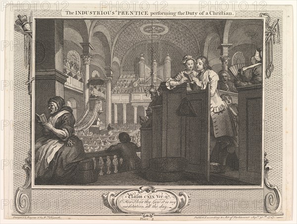 The Industrious 'Prentice Performing the Duty of a Christian