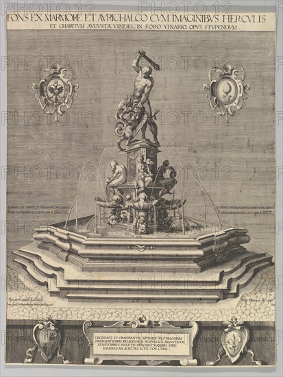 Fountain of Hercules in Augsburg