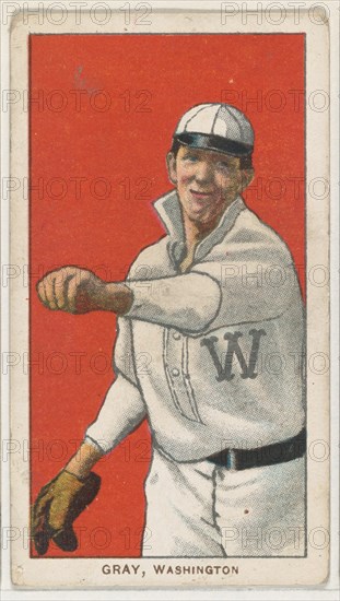 Gray, Washington, American League, from the White Border series