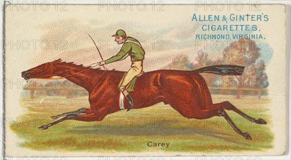 Carey, from The World's Racers series