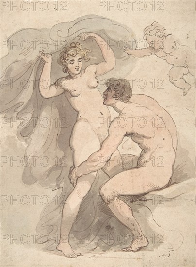 Venus, Anchises and Cupid, 1780-1827.