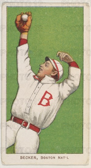 Becker, Boston, National League, from the White Border series