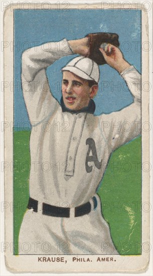 Krause, Philadelphia, American League, from the White Border series