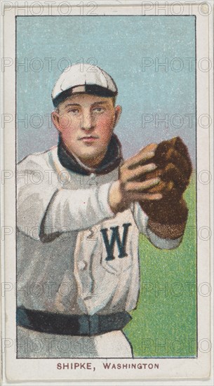Shipke, Washington, American League, from the White Border series
