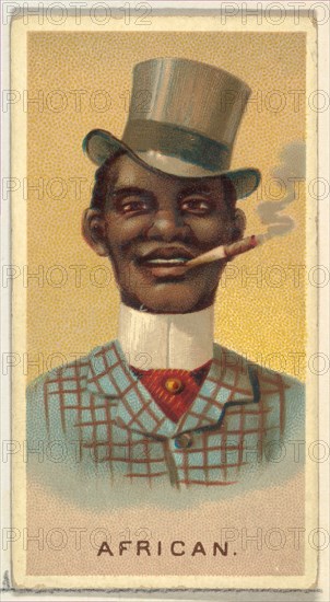 African, from World's Smokers series