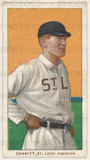 Demmitt, St. Louis, American League, from the White Border series