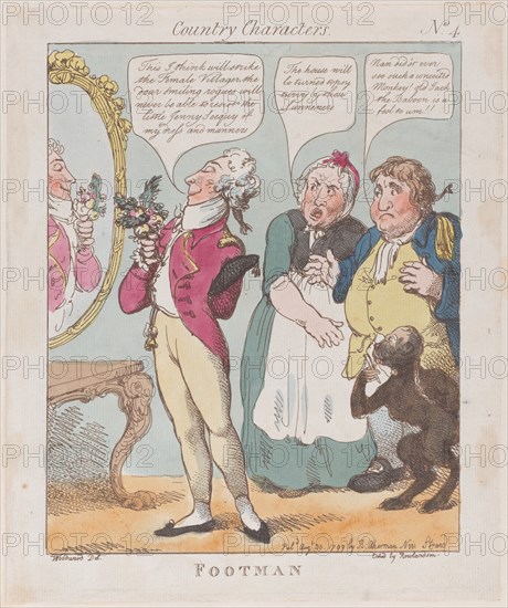 Footman, August 30, 1799.