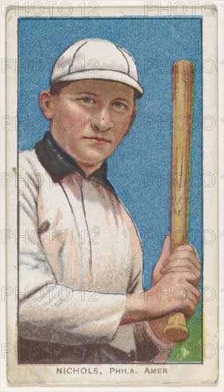 Nichols, Philadelphia, American League, from the White Border series