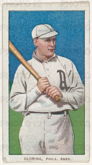 Oldring, Philadelphia, American League, from the White Border series