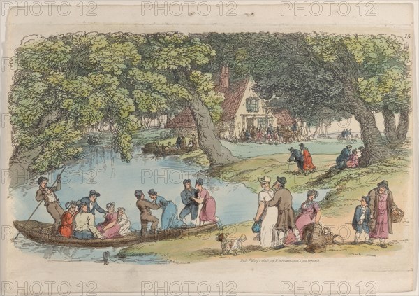 Plate 15, from "World in Miniature", 1816.