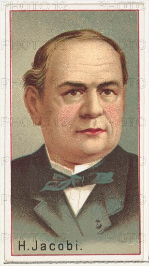 H. Jacobi, printer's sample for the World's Inventors souvenir album