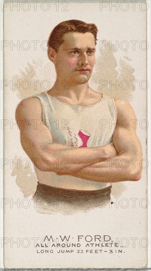 M.W. Ford, All Around Athlete, from World's Champions, Series 2